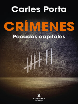 cover image of Crímenes. Pecados capitales